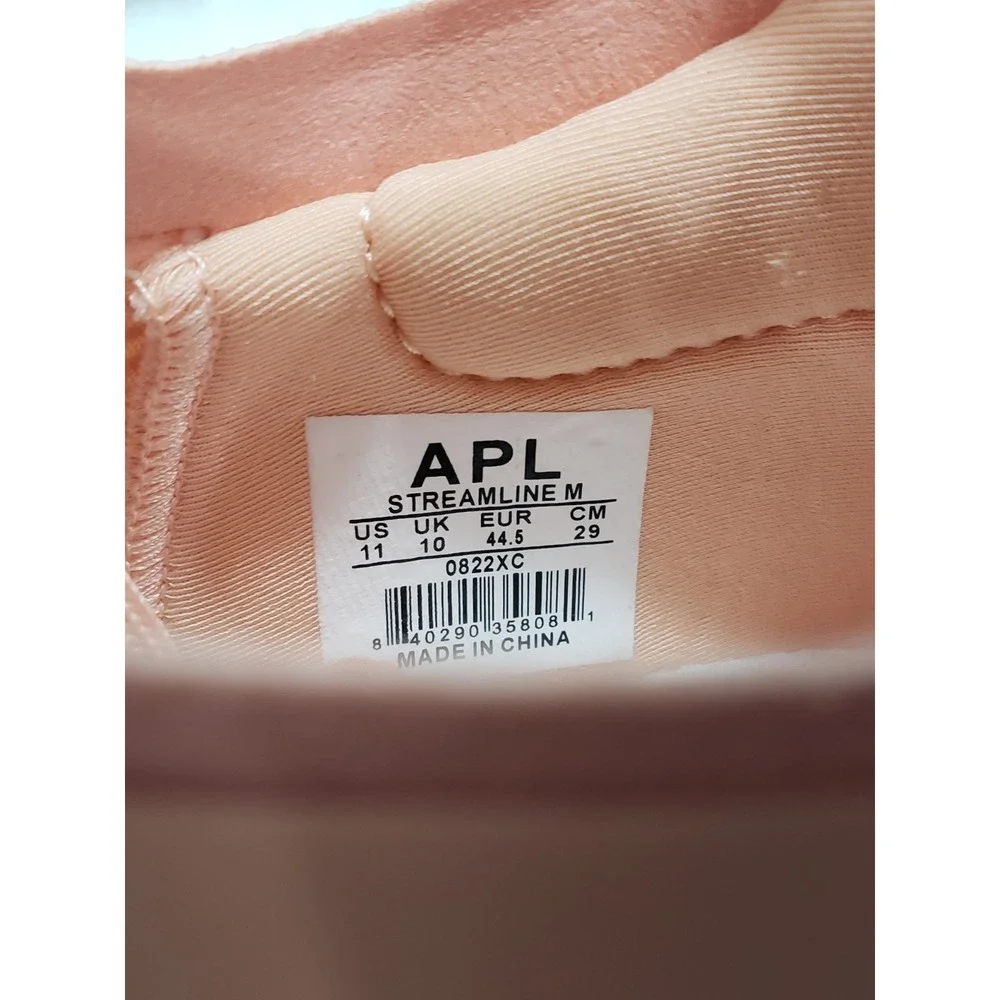 NEW APL Streamline Mens Running Shoes Size 11 Blush Ivory Athletic Sneakers pink
